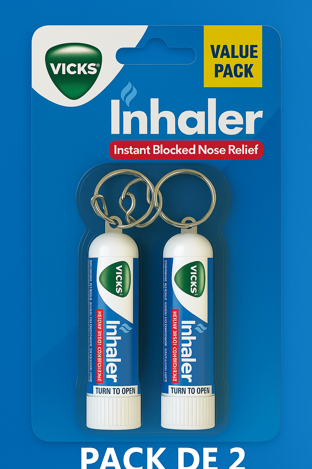 Vick Inhalador - Pack x 2 Unidades